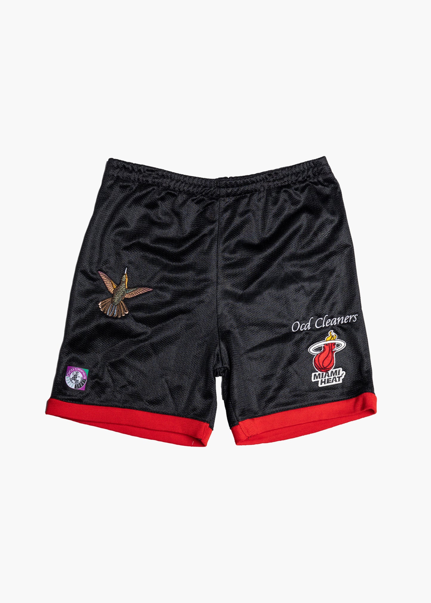 Vintage NBA Miami Heat Kids Upcycled Basketball Shorts